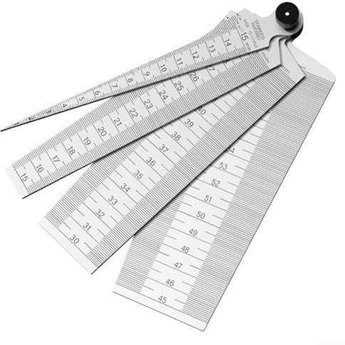 Calibro conico in acciaio inossidabile, intervallo di misurazione da 1 a 60 mm, set da 4 pezzi per misurazione di fori e conici, utensili manuali per la lavorazione del legno