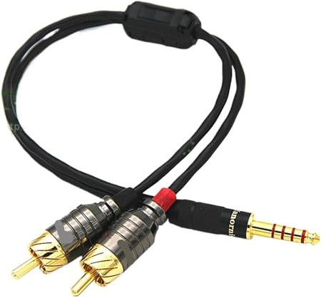NIWPPKIMX Cavo audio bilanciato da 4,4 mm maschio a 2 maschi for lettore audio digitale NW-WM1Z/A WM1A/1Z PHA-2A zx300a(1.5m)
