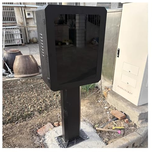 Stazione di ricarica per veicoli elettrici per esterni, stazione di ricarica per veicoli elettrici con pannello in vetro temperato, per uso domestico e commerciale