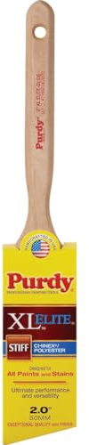 Purdy XL Elite Glide Chinex/polyesterborste vinkelband, blandning, trä, 7,6 cm
