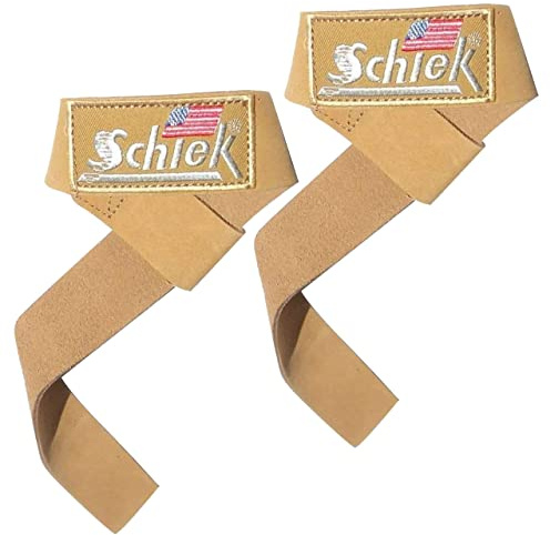 Schiek Sports Model 1000-LLS 21 tum läderlyftremmar