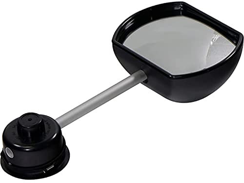 Streetwize LWACC35 – Stick-On Flat Glass Towing Mirror, Blind Spot Aid for Cars, Motorhomes, Caravans and Trailers, Easy-Fit Safety Accessory for Enhanced Rear Visibility