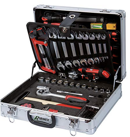 RIBIMEX PRKOUT149VA Mallette à outils à main, 149 pièces