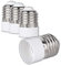 kwmobile adattatore lampadina da E27 a E14-4x attacchi portalampada da E-27 a E-14 convertitore per lampadine alogene LED a risparmio energetico