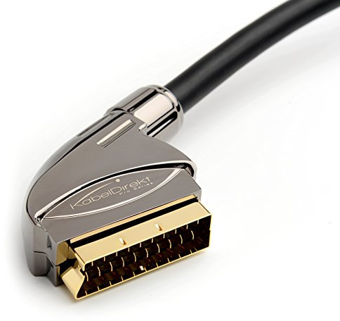 KabelDirekt – Cable SCART – 3m – serie PRO