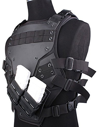 DOREKIN CS skyddsväst cosplay väst TF3 Tatical väst svart