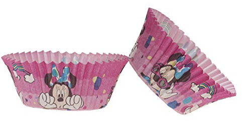 Dekora - 339264 Cupcakes-lådor med Disney Mimmi Mouse-design - 25 enheter