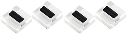 Cabilock 4stücke Acryl-ringdisplay-ständer Schmuckdisplay Organizer Praktisches Aufbewahrungsregal Für Zuhause Und Schmuckgeschäfte Transparent Stabil Und Platzsparend