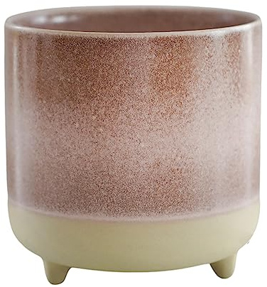 Ivyline Pflanzgefäß, Keramik, rosenmatt, reaktiv, H 8,5 cm x T 8 cm