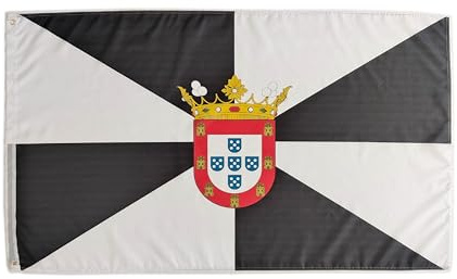 Bandera de Ceuta bandera colores Ceuta, bandera 150cm x 90cm, bandera Ceuta
