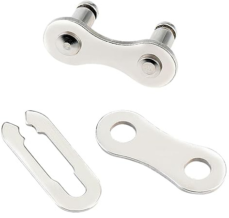 Lnhgh Eslabón perdido de Bicicleta Reutilizable, eslabón perdido para Bicicleta - Conector de eslabón de Cadena Eslabones de reparación de división rápida | Conector de eslabón de Cadena de eslabón