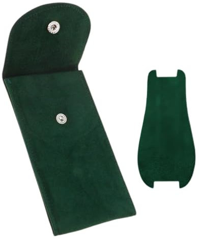 Pochette de Rangement pour Montre et Bijoux, Étui de Voyage Portable en Flanelle avec Bouton Pression