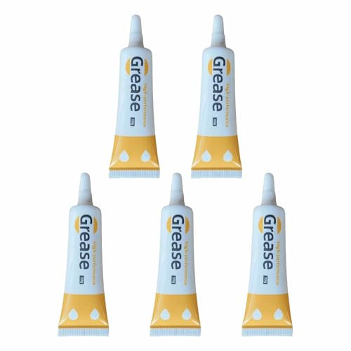 Lubrificante con cerniera - 5pcs lubrificanti tubo lubrificante grasso | Lubrificazione del nucleo di bloccaggio, riparazione bloccata, manutenzione della cerniera multifunzionale per cerniere in meta