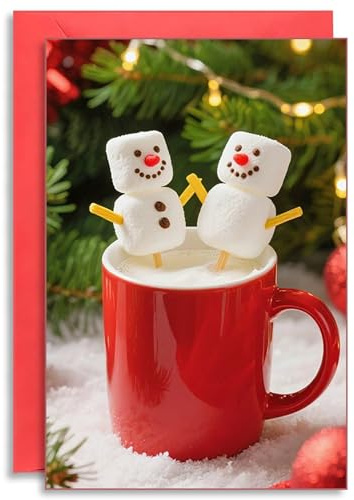 Xiwlaikeqi Christmas Cards Pack of 9,3 Unique Designs Christmas Card,Xmas Cards for Family Friends with Envelopes, 150x100mm Xmas Card Size,Blank Inside