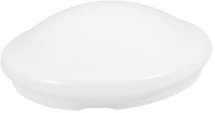 SEWACC Plafoniera Plastica Bianca con Montaggio Incasso Copertura Resistente per Lampade da Soffitto Parete e Sospensione Protezione Facile da Installare per Camere Cucine e Bagni