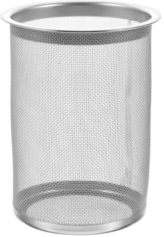 WATIIFUFU Filtro per Tè in Acciaio Inossidabile Argento, Colino per Foglie di Tè Sfuse, Infusore a Rete Fine, per Erbe e Tisane