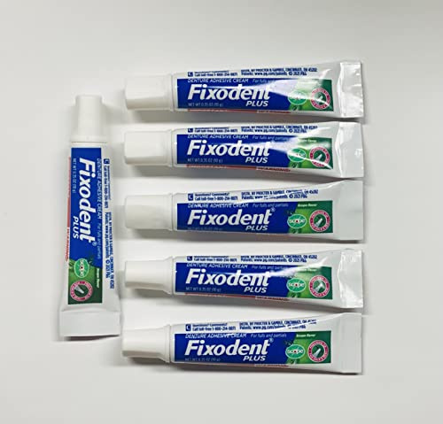 Fixodent De plus en attente de précision et seal adhésif, 0,35 oz, 6 quantité