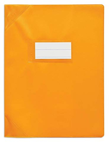 ELBA Buchschoner PVC 150 Strong Line 17 x 22 cm blickdicht orange