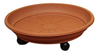 Duplast DUP091 Sottovaso con Ruote per Vaso, 35 cm