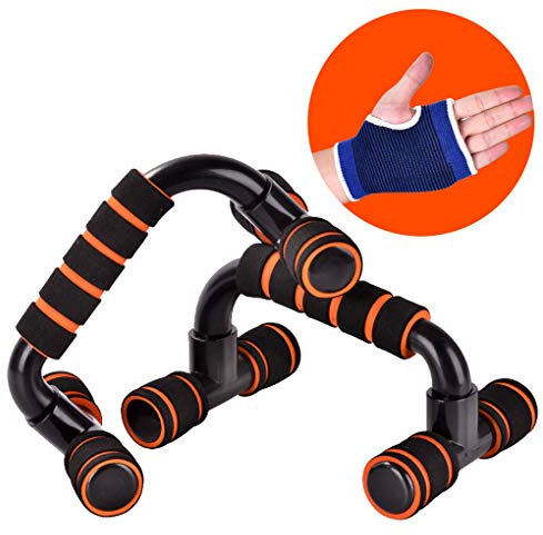 RONGJJ Body Liegestütz Griffe, Mit Schaumstoffgriffen, Liegestützgriffe Handgelenkschonend‚ Ergonomisches Design Für Fitness, Krafttraining Und Calisthenics Gym, C