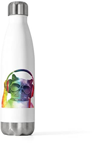 Bouteille isotherme de 591 ml, disque Jockeys Artists Hiphop Dance Bash Graphic 591 ml