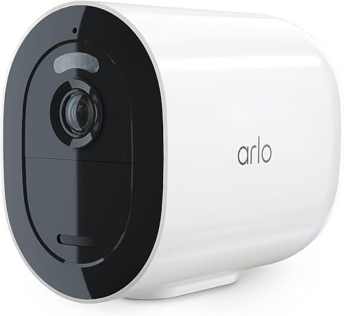 Arlo Go 2 - Wireless Cellular Outdoor Security Camera with Color Night Vision, Rechargeable Battery, 2-Way Audio & LTE or Wi-Fi Capability - White, 1 Pack, VML2030
