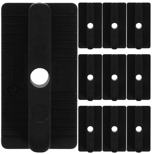 Homoyoyo 200 Pièces Attaches De Sol En Bois Et Plastique Fixation De Planche De Terrasse Composite Attaches De Pont Composite Attaches Cachées Pour Clip De Planche De Terrasse Composite