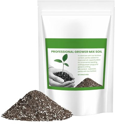 Terriccio Universale | Mix Naturale Per Vasi,Composto a Lunga Durata con Drenaggio Automatico e Rilascio Graduale per Piante da Esterno, Fiori, Orto e Interni