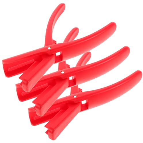 TOPPERFUN 3pezzi Strumento per Sgusciare i Gamberetti Riutilizzabile Sbucciatore per Gamberetti Leggero e Compatto