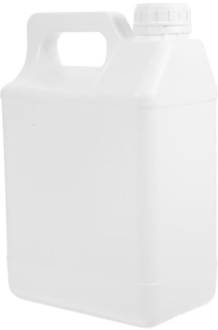 LOLIPPYY Contenedor de Líquido con Tapa Botella de Almacenamiento de Aceite y Agua Recipiente Plástico Sellado para Cocina y Taller