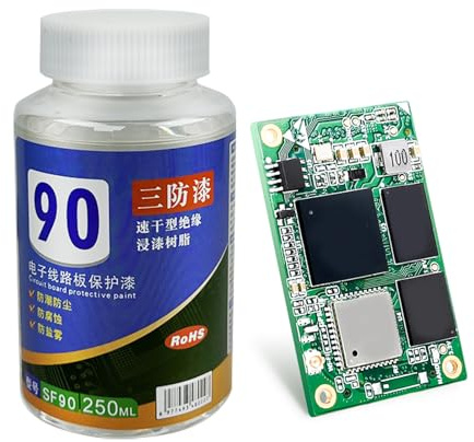 Konformale Beschichtung, wasserdicht und transparent, konformale Beschichtung, schnell trocknender PCB-Lack, für Elektronik, Elektroarbeit, Leiterplatte, Automobil, LED, Grundplatte