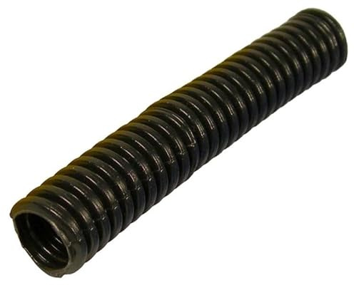 Pico 5140A 1/4 ID Black Convoluted Tubing (Split Loom) Flexible Polyethylene - 50' per Package