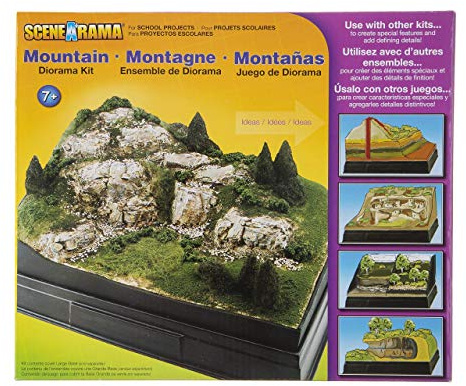 Woodland Scenics Diorama Kit Mountain