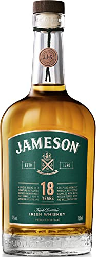 Jameson 18 Ans Old Whisky Irlandais, 70 cl