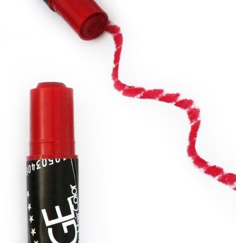 Red Hair Chalk - Edge Blendable Hair Color, Temporary Wax for Brown & Dark Hair - Great for Gifts like Christmas, Birthday, Parties & Halloween
