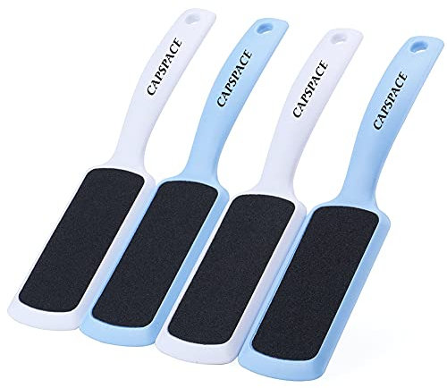 Capspace Pedicure Foot Rasp File Callus Remover, Double-Sided Colossal Foot Rasp Foot File And Callus Remover For Dead Skin (Pack Of 4)