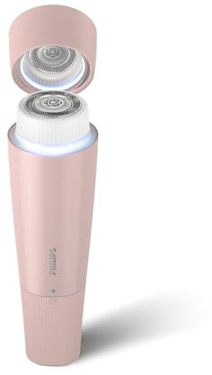 Philips Facial Hair Remover 5000 Series, epilatore da donna, senza filo e compatto, con testina ipoallergernica, epilatore per i peli del viso delicato e veloce, per facili ritocchi, modello BRR454/00