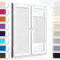 Concept Blinds Tenda plissettata personalizzata senza foratura – Collezione Premium 18 colori di tessuto – Montaggio facile e veloce – Tende plissettate
