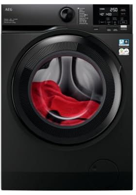 Lavasciuga AEG LWR7196U4B 9 kg 1600 RPM Nera