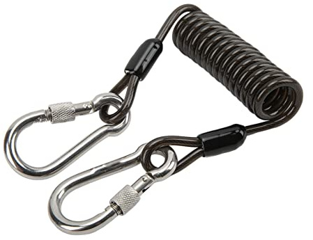 Airshi Corde de Bobine Anti-Perte, Fabrication Fine Corde Anti-Perte à Ressort à Usages Multiples Bonne sécurité Haute Résistance Portable pour Caméra de Plongée