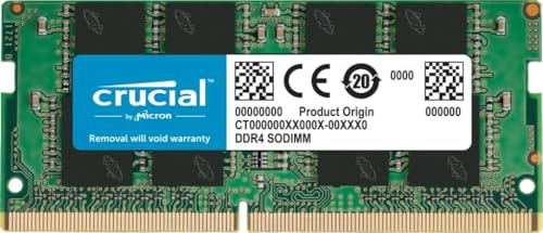Crucial RAM CT16G4SFRA266 16GB DDR4 2666MHz CL19 Laptop Arbeitsspeicher