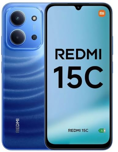 Xiaomi Redmi 15C 4G Dual Sim 8GB RAM 256GB - Moonlight Blue