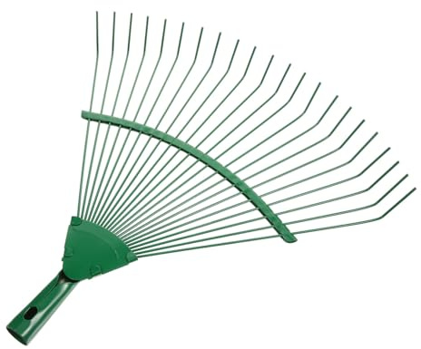 SUPVOX Rastrello da Giardino per Prati Rastrello da Giardino per Foglie Manico Portatile per Giardinaggio Domestico e Attività all Aperto Colore Casuale