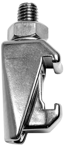 4Pcs ISO-K Double Claw Clamp Set for Vacuum Flanges - M10-1.50 Bolt, 304 Stainless Steel, Fits ISO-63K to ISO-250K(M8)