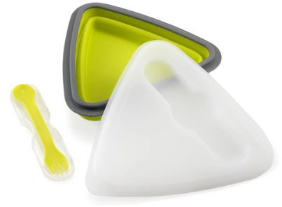 Brandani Porta Pranzo Lavoro Verde PVC/Silicone