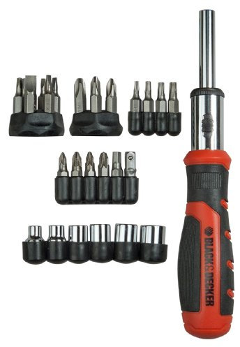 Black & Decker BDHT0-62130 Ratchet Screwdriver with Inserts