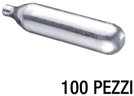 100 Pezzi Bombolette CO2 Bomboletta per Softair GAS Ricarica Pistola 12 Grammi