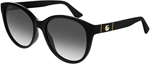 Gucci Sonnenbrillen GG0631S Black/Grey Shaded 56/18/145 Damen