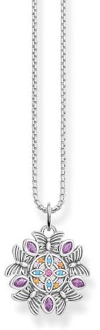 THOMAS SABO Damen-Kette 925er Silber 4 Zirkonia