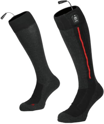 Macna Lava 2.0 calze riscaldabili, nero/rosso, 41-44